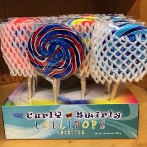Curly Swirl Old Fashioned Large Lollipop (24ct)