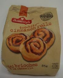 Two-Bite Cinnamon Rolls