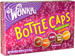 Wonka Video Box Bottlecaps (12ct)