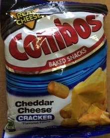 Combos Cheddar Cheese Crackers (179g)