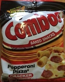 Combos Pepperoni Pizza Crackers (179g)