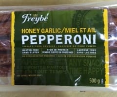 Freybe Honey Garlic Pepperoni (500g Bulk)