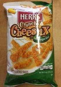 Herr's Crunchy Cheese Stix - Jalapeno (255g)