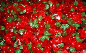 Huer Gummi Cherry Loops (1kg)