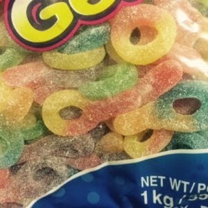Huer Gummi Sour Sucker (1kg)