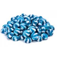 Huer Gummi Swirls Blue Razz (1kg)