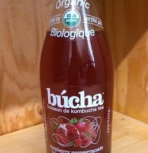 Kombucha Organic Bucha - Rasberry/Pom (12x473ml)