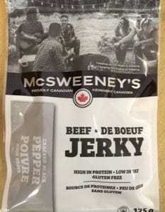McSweeney's 125g Peppered Beef Jerky Bag
