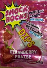 Shock Rocks Dips - Strawberry (24ct)