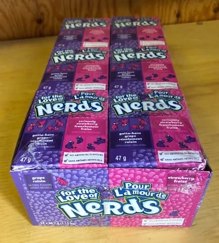 WONKA Nerds, Grape Strawberry (Case) 24x1.0 ea