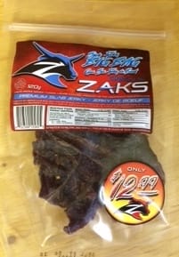 Zaks Beef Jerky Bags - Original (120g)