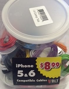Volt Cables for iPhone 5 & 6 (40ct)