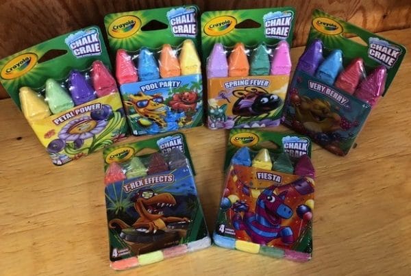 Crayola Sidewalk Chalk (4 Pack x 24ct)