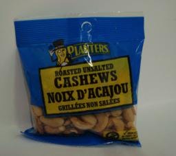 Planters Unsalted Cashews (80g)