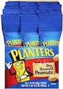 Planters Tube Dry Roasted Peanuts (12x70g)