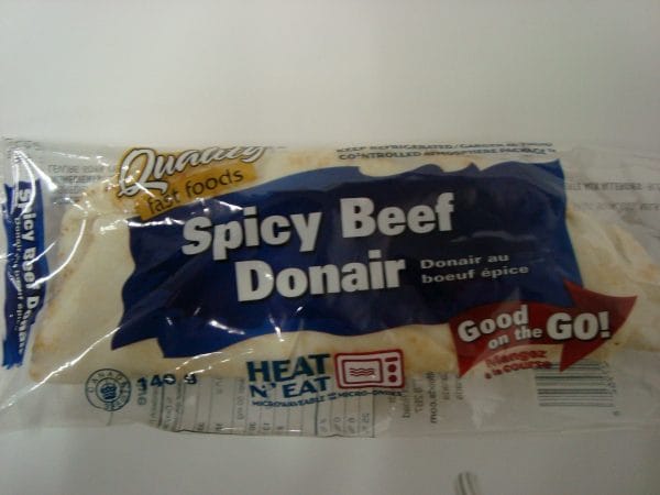 Quality Spicy Donair Wrap (135g)