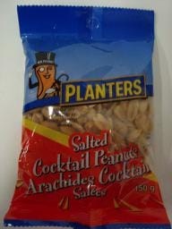 Planters Salted Cocktail Peanuts (150g)