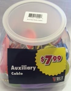 Volt Cables - Auxiliary Cord (40ct)