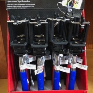 Teks Telescoping Selfie Stick (12ct)