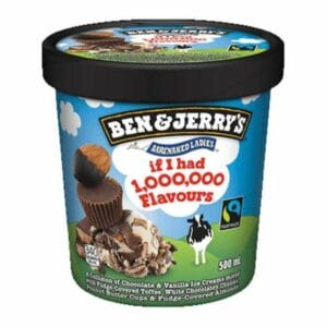 Ben & Jerry's If I Had 1,000,000 Flavours (8x500ml)