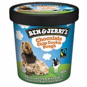 Ben & Jerry's Chocolate Chip Cookie Dough (8x500ml)