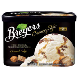 Breyers Creamery Caramel Fudge (4x1.66L)