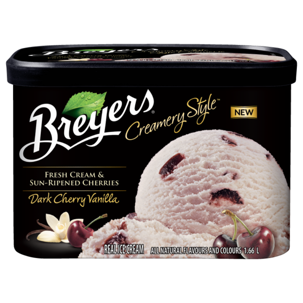 Breyers Creamery Dark Chocolate Cherry Vanilla (4x1.66L)