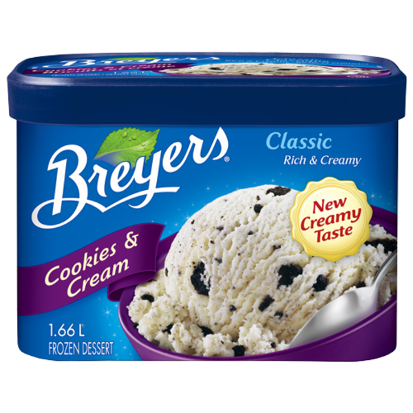 Breyers Classic Cookies & Cream (4x1.66L)