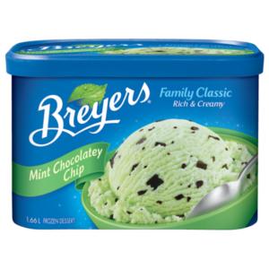 Breyers Classic Mint Chocolate Chip (4x1.66L)