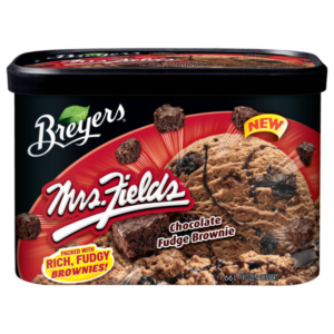 Breyers Blends Mrs.Fields Chocolate Fudge Brownie (4x1.66L)