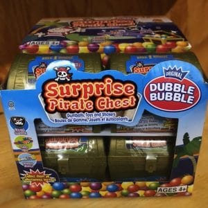 Dubble Bubble Surprise Pirate Chest (12ct)