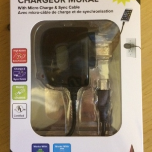 Micro Wall Charger - Black