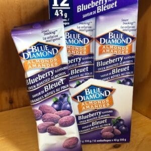 Blue Diamond Tube - Blueberry Almonds (12x43g)