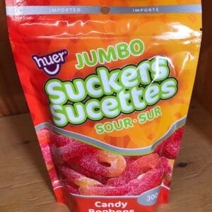 Huer LRG Jumbo Sour Suckers (300g)