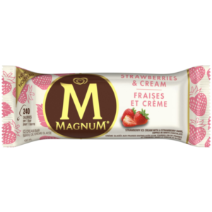 Magnum Strawberries & Cream Bar (12x100ml)