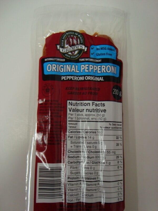 Grimm's Original Pepperoni (200g)