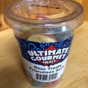 Ultimate Gourmet Select Sour Treats Cup w/ Tray (170g)