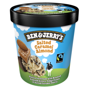 Ben & Jerry's Salted Caramel Almond (8x500ml)
