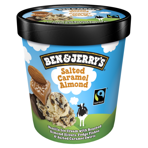 Ben & Jerry's Salted Caramel Almond (8x500ml)