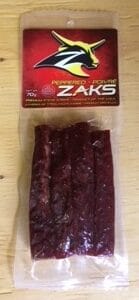 Zaks Jerky - Peppered (70g)
