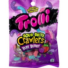 Trolli Sour Brite Crawlers - Very Berry (142g)
