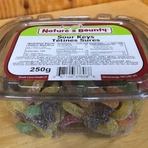 Nature's Bounty Sour Keys Tub (250g)