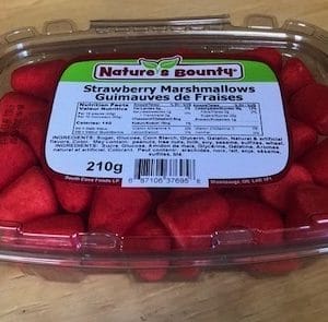 Nature's Bounty Strawberry Marshmallows (210g)