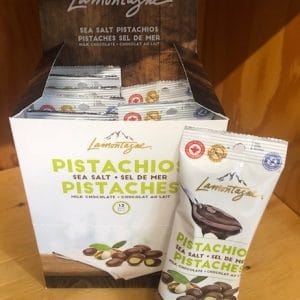 Lamontagne Milk Chocolate Pistachios (12x57g)