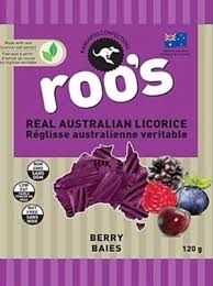 Roo's Aussie Licorice - Berry (120g)