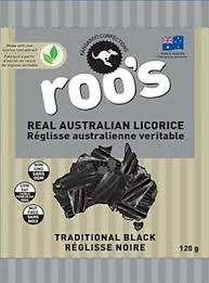 Roo's Aussie Licorice - Black (120g)