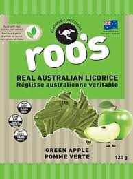 Roo's Aussie Licorice - Green Apple (120g)