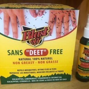 Blast Off - Deet Free Mosquito Repellent Display (24ct)