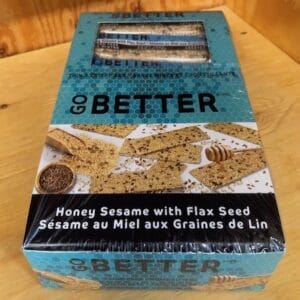 Go Better - Flax Seed Honey Sesame Bars (24ct)