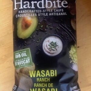 Hardbite AvoOil Wasabi Ranch Potato Chips (128g)